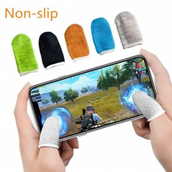 Pugb 1 Çift Pubg Ve Diğer Oyunlar İçin Hızlı Tetik Oyun Parmak Eldiven 50adet - 7