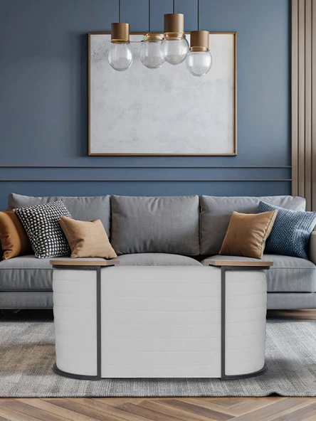 Frida Foksiyonel Sehpalı Puf - Resim 2