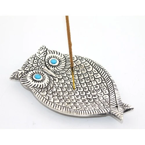 Metal Baykuş Tasarımı Tütsülük ürün görseli