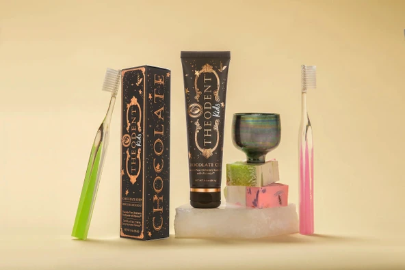 Theodent Kids Çoçuklar İçin Çikolata Aromalı Diş Macunu 96.4 g - 4