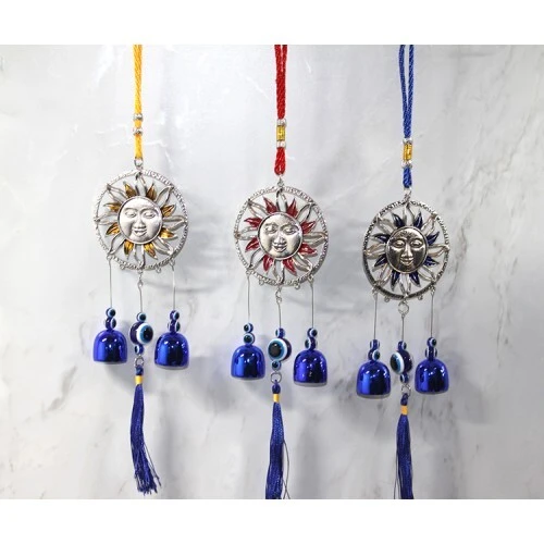Metal Nazar Boncuğu Çan Model 13 ürün görseli