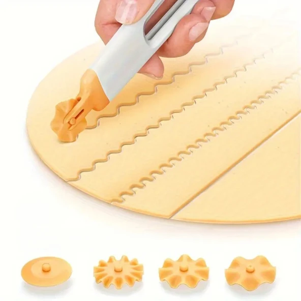 4 Başlıklı Hamur Kesici ürün görseli