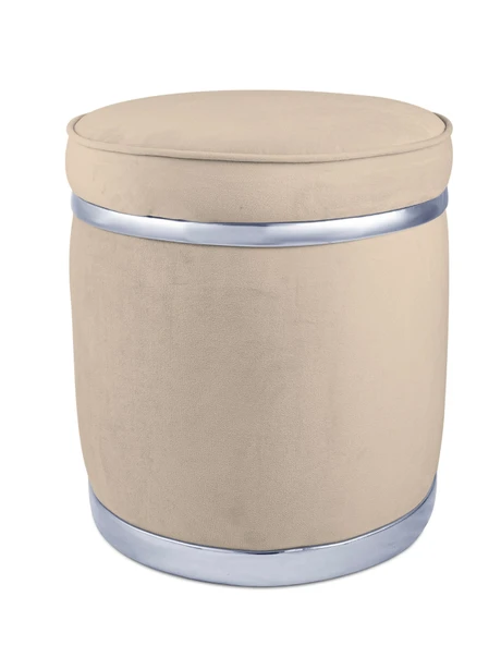 Zerafet Silver Luxery Puf - Resim 6