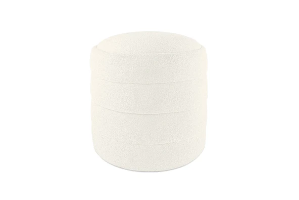 Diana Slim Line Luxury Puf, Silindir - Resim 7