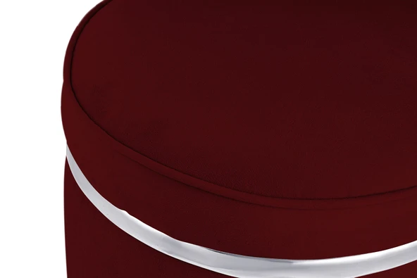 Zerafet Silver Luxery Puf - Resim 12