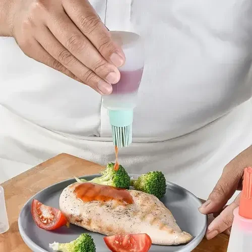 Ucu Fırçalı Yağdanlık - Resim 3