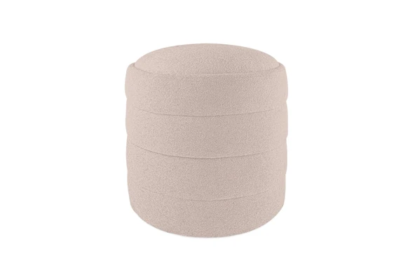 Diana Slim Line Luxury Puf, Silindir - Resim 2