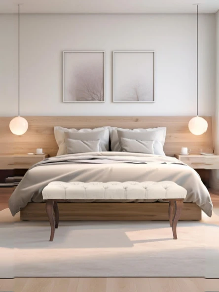 Gazzini Classic Lükens Bench Puf ürün görseli