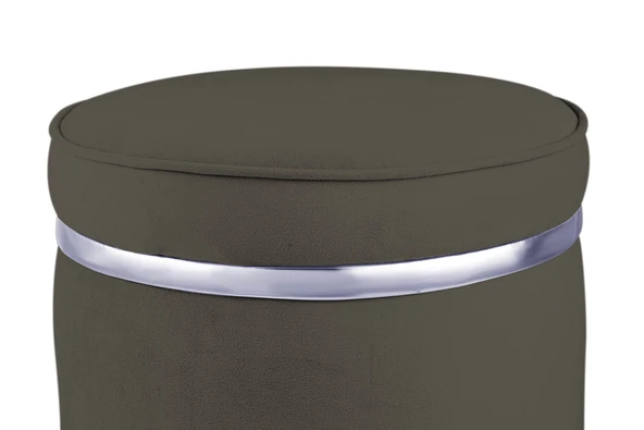 Zerafet Silver Luxery Puf - Resim 3