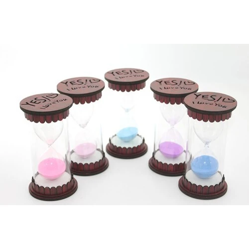 Ahşap Kum Saati Model 3 ürün görseli