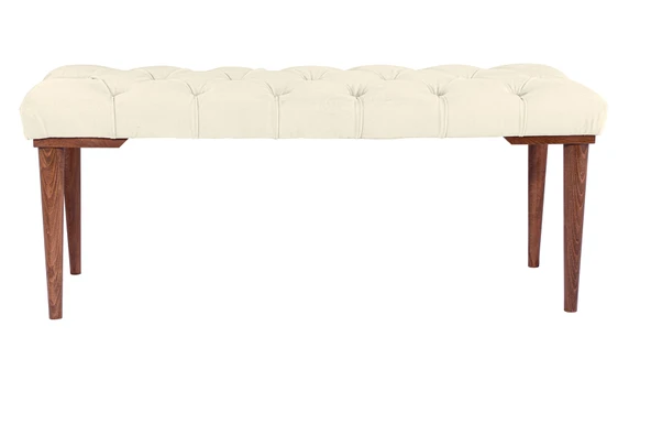 Gazzini Classic Retro Bench Puf - Resim 6