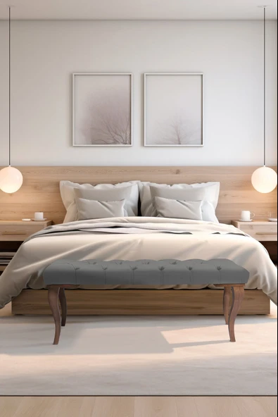 Gazzini Classic Lükens Bench Puf - Resim 9