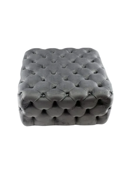 Gazzini Classic Orta Puf, Kare - Resim 4