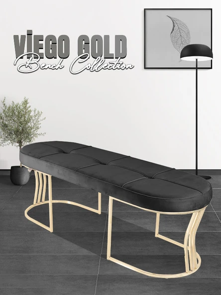Viego Gold Exclusive Bench Puf ürün görseli