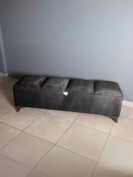 Vetra V2 Sandıklı Bench Puf, Ceviz ürün görseli