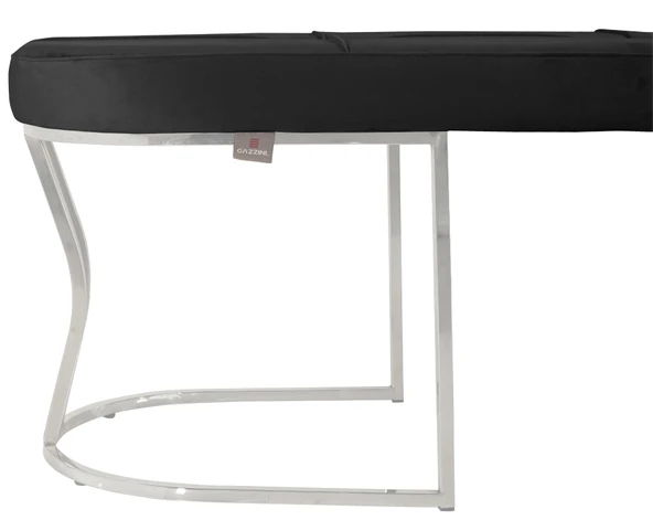 Viego Silver Exclusive Bench Puf - Resim 6