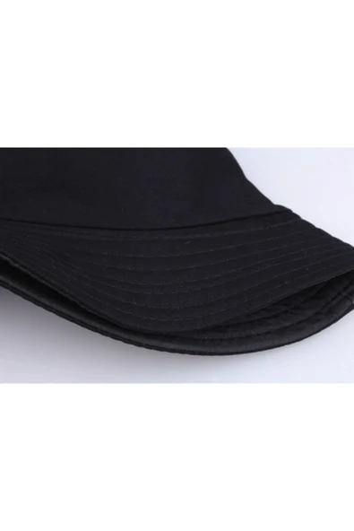 Kardelen Butik Denizli Katlanabilir Sokak Şapkası ( Siyah ) - Resim 4