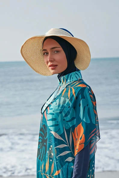 REVA Fiyonklu Katlanabilir Vizör Hasır Şapka Güneş Koruyucu Siperlik RŞ-78 Bej ürün görseli