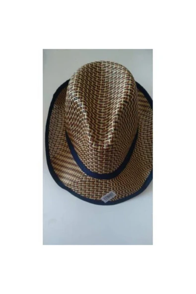 Pandoli Unisex Hasır Kovboy Şapkası ürün görseli