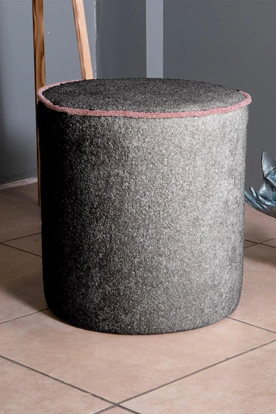 Venice Teddy Puf, Silindir - Resim 2