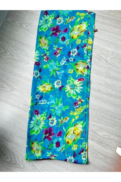 REVA ÇİÇEKLİ ŞİFON ŞAL - 2