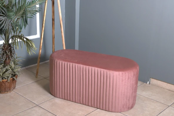 Velutto Lungo Lounge Puf - Resim 8