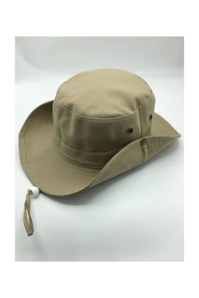 REVA Unisex Yazlık Katlanabilir Safari Fötr Şapkası - 1