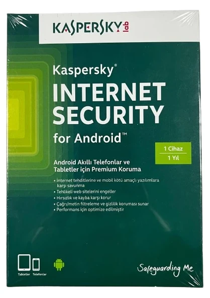 Kaspersky Internet Securıty For Androıd 1cihaz 1 Yıl ürün görseli