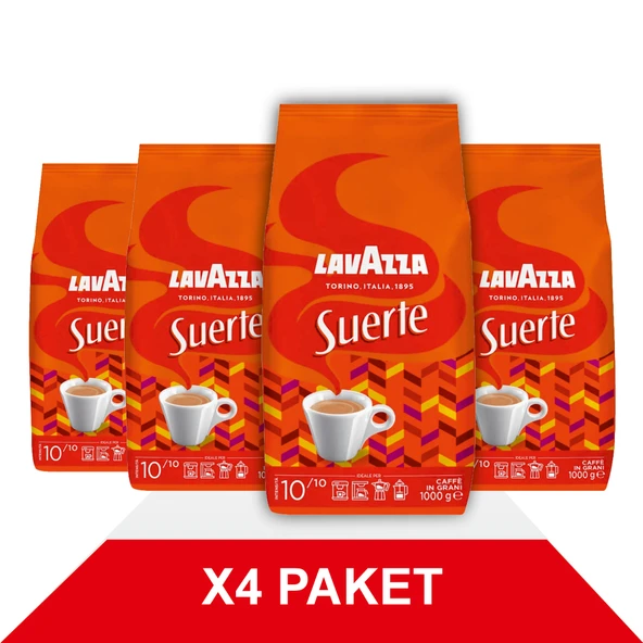 Suerte Çekirdek Kahve (1000gr) x4