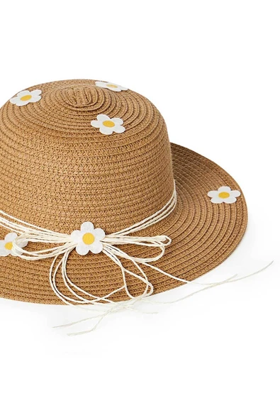 LONDONstore Çocuk Hasır Plaj Şapkası- UV Korumalı 5-10 Yaş - Resim 2