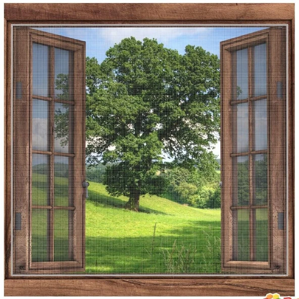 Yapışkanlı Çift Kanat Sineklik ürün görseli