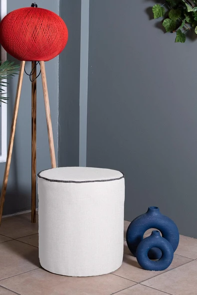 Valeria Silindir Puf - Resim 5