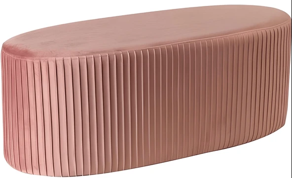 Velutto Lungo Lounge Puf - Resim 5