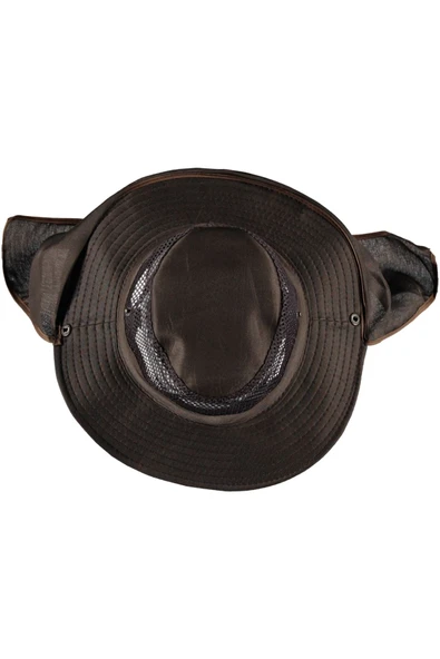 morstore FİLELİ SAFARİ ENSE KORUMALI FÖTR ŞAPKA ürün görseli