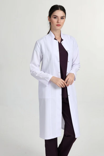 BAŞAK BEYAZ ÖNLÜK DOKTOR ÖNLÜĞÜ TESETTÜR ÖĞRETMEN ÖNLÜĞÜ - 1