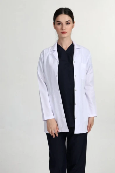 AZİM Önlük Doktor Hemşire Eczacı Lab Öğretmen Önlüğü - 1