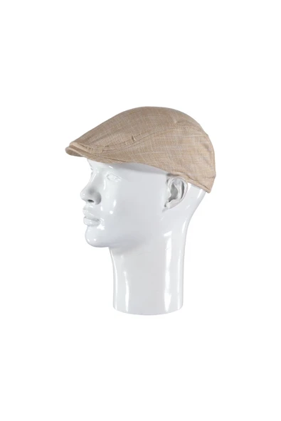 REVA Yazlık Keten London Kasket Spor Kasket Şapka ürün görseli