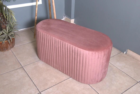 Velutto Lungo Lounge Puf - Resim 9