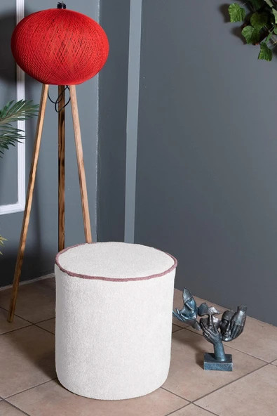 Venice Teddy Puf, Silindir - Resim 4