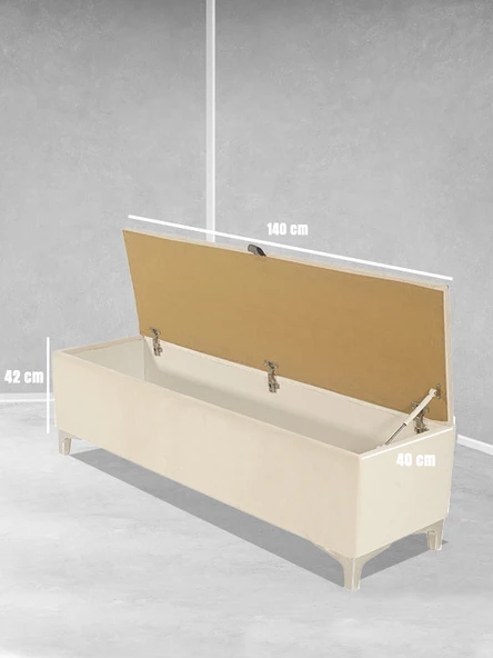Vetra V2 Sandıklı Bench Puf - Resim 8