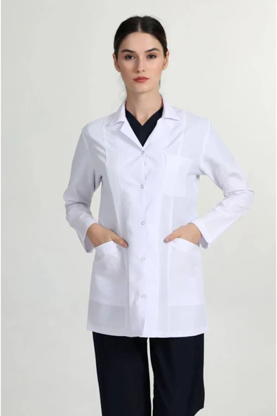 AZİM Önlük Doktor Hemşire Eczacı Lab Öğretmen Önlüğü - 2