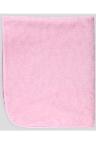 Breeze Yenidoğan Bebek Battaniyesi Desenli Pembe (104 X 121 Cm) - 2