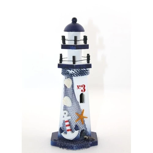 Ahşap Marin Deniz Feneri Model 9 ürün görseli
