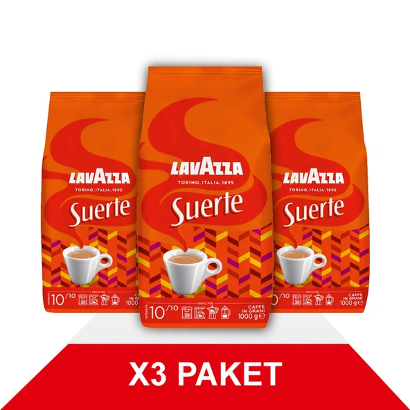 Suerte Çekirdek Kahve (1000gr) x3 ürün görseli 1