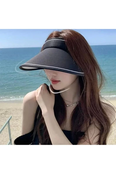 AYSBUTK Uv korumalı güneş korumalı vizör şapka - Resim 4