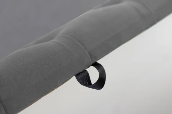 Vetra Sandıklı Bench Puf, Beyaz - Resim 4