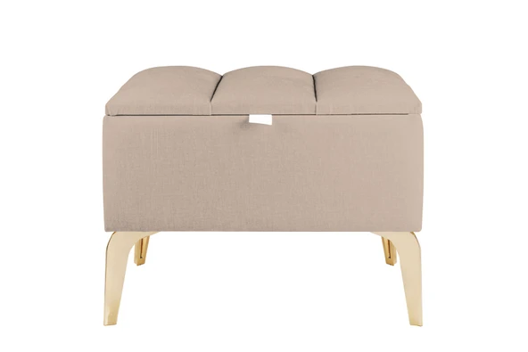 Vetra Mini Gold Royal Sandıklı Dekoratif Puf - Resim 10