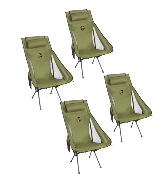 Sky Ultralight Katlanabilir Kamp Sandalyesi Haki 4 Adet ürün görseli