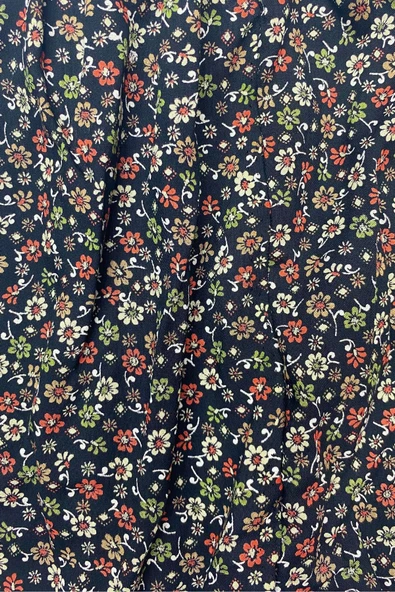 sinankardeşler Kız Çocuk Lastikli Viskon Desenli Şalvar - Resim 2