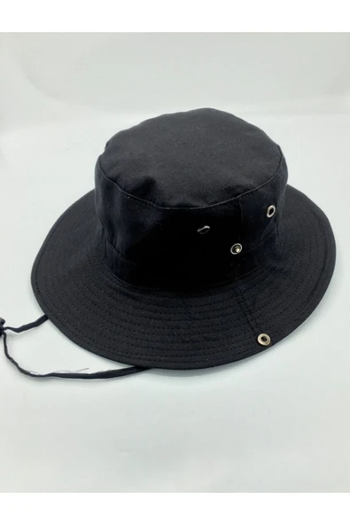 Pandoli Unisex Yazlık Katlanabilir Safari Fötr Şapkası ürün görseli